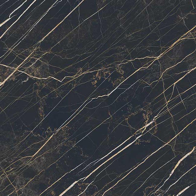 Casalgrande Padana Marmoker Night Storm Lucido 90x90 płytki gresowe imitujące czarny marmur 118689