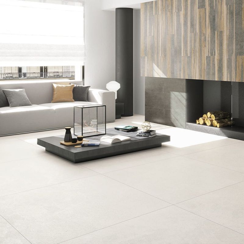 APE Wabi Sabi Stru Wabi Bianco Rect 60x120 płytki betonowe gresowe 112796