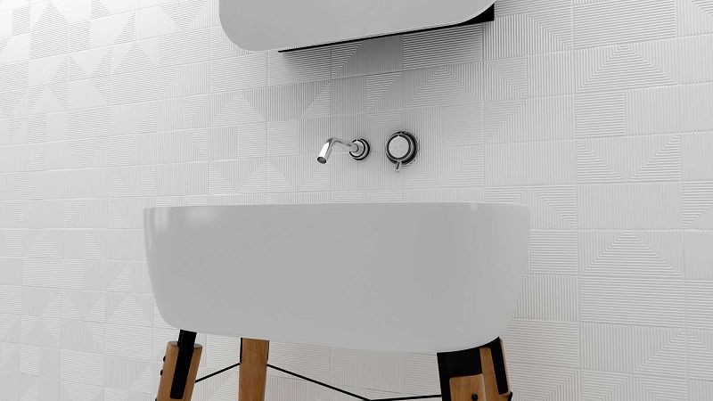 WOW Canale M Ice White Matt 7,5x15 płytka ścienna 159261