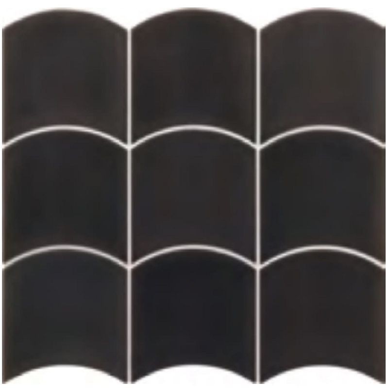 Equipe Wave Black 12x12 płytki ścienne 128853