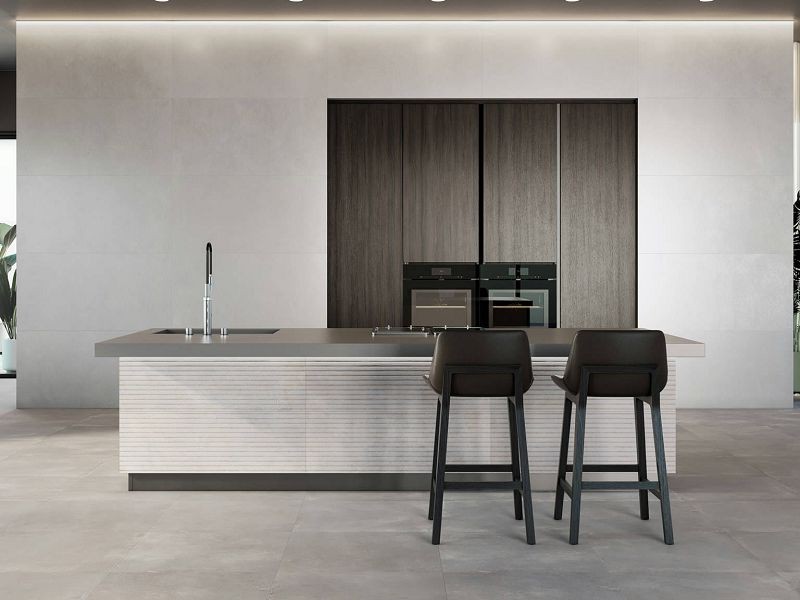 Saloni Metallo Blanco 90x90 LPC500 płytki gresowe imitujące metal 151284