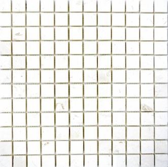 Mozaika kamień biały marmur kwadrat Metropol MM 0744 30,5x 30,5 85136