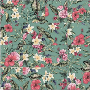 Barwolf Wallpaper Blossom Akzent 18,5x18,5 płytka patchwork
