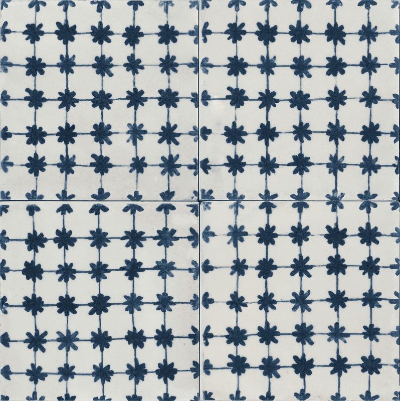 Marazzi Memoria Tappeto 1 Blu Lux 15x15 MANG płytki gresowe dekoracyjne 139520