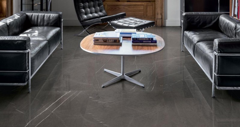 Spiek kwarcowy wielkoformatowy marmur gragit z żyłą Marazzi Grande Marble Look Imperiale Matt 60x120 100014