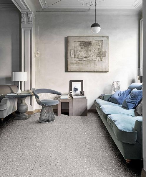 Płytki podłogowe lastryko beż szary Marazzi Pinch White M8E6 60X60 41132