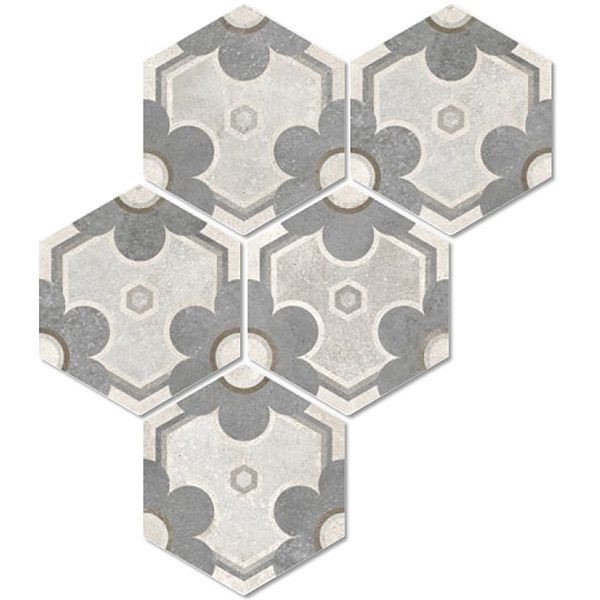 Vives Hexágono Yerevan 23x26,6 płytka heksagonalna patchwork 153441