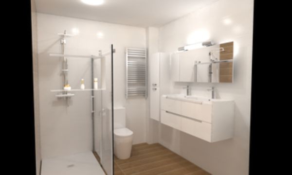 Saloni Lumina Blanco Mate 30x90 HZZ535 płytka ścienna 151204