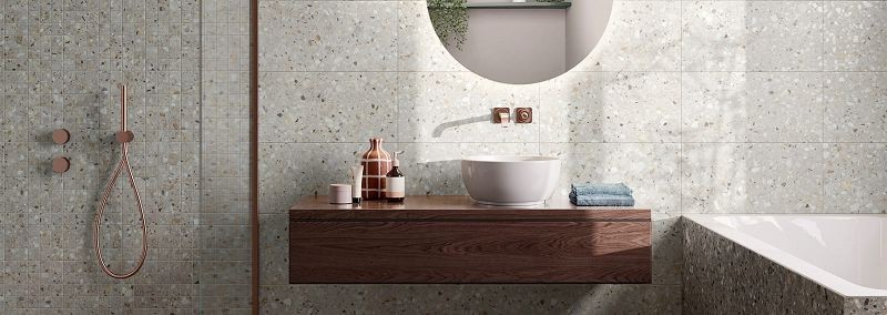 Saime Frammenta Bianco Naturale 60x120 płytka lastryko gresowa 150502