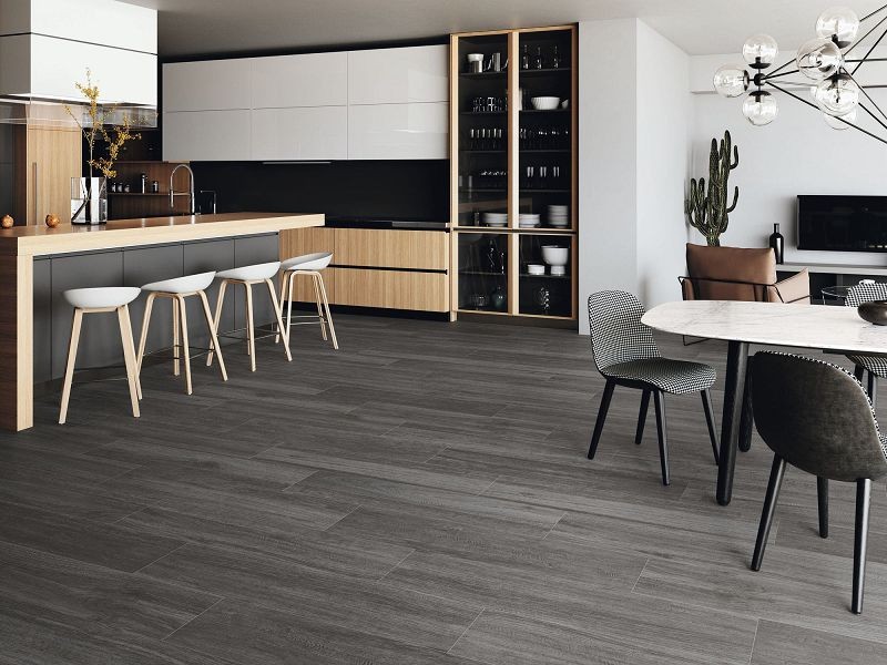 Baldocer Carpatos Anthracite 29,5x120 płytki drewnopodobne gresowe 115745