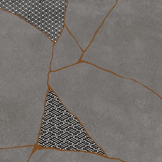 Fioranese Kintsugi Japan Hibi Storm 60,4x60,4 płytka imituąca kamień KTJ607R 130300