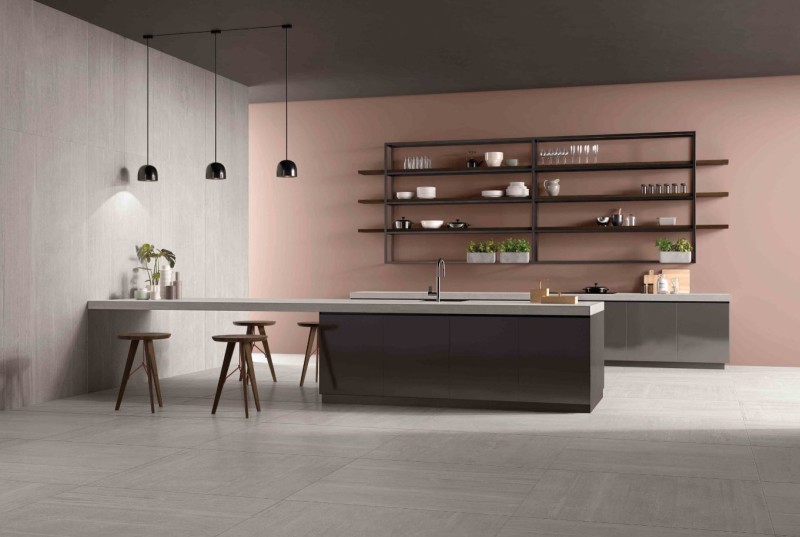 Gres beton loft drewno szary beż Flaviker Hangar Ash PF60001040 60x120 77093