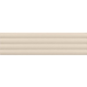 Equipe Costa Nova Onda Beige Pale Matt 5x20 płytki cegiełki dekoracyjne 3D