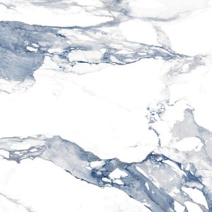 Geotiles Crash Blue Polished 60x60 płytka gresowa imitująca marmur