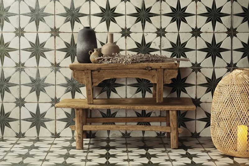 Peronda FS Star Black LT 45x45 płytki patchwork podłogowe rustykalne 146730