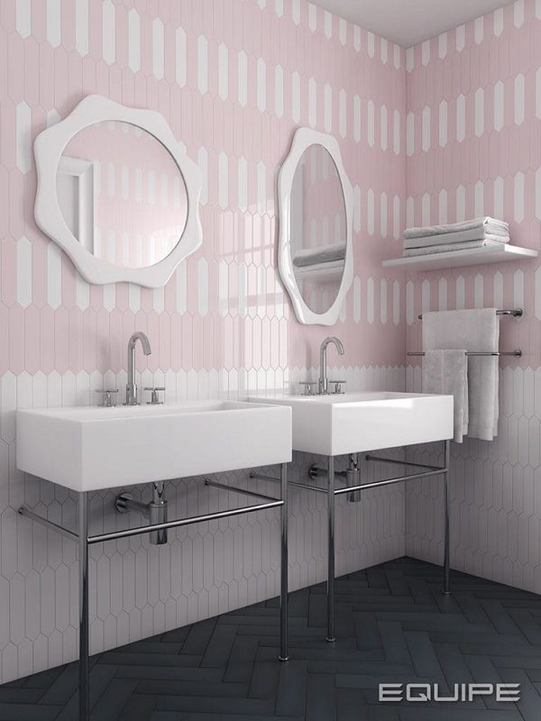 Equipe Arrow Blush Pink 5x25 płytka ścienna 126776