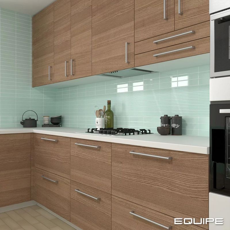 Equipe Costa Nova Onda Aloe 5x20 płytki cegiełki dekoracyjne 3D 127210