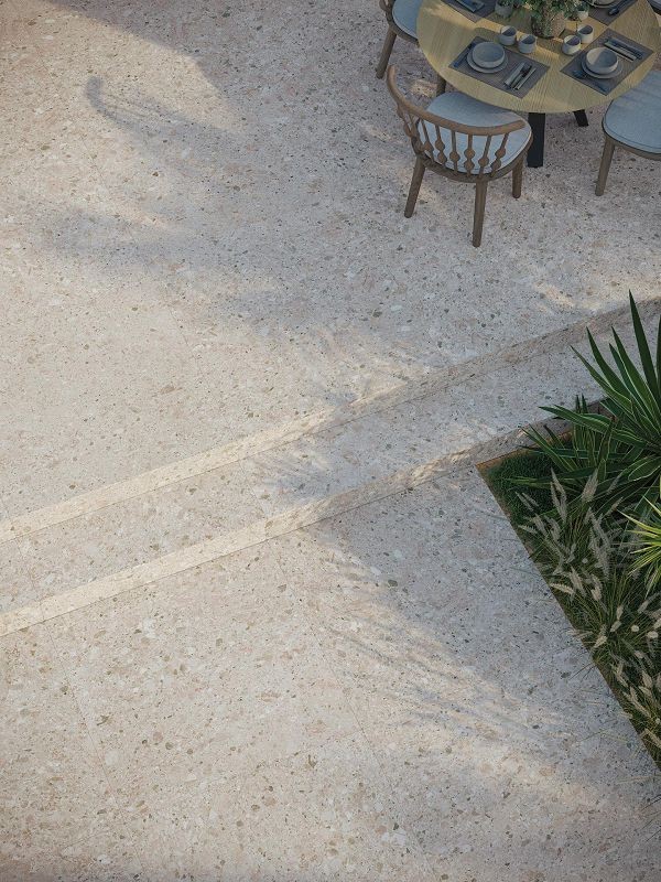 Porcelanosa Trento Sand Ant. 120x120 płytki gresowe imitujące lastryko 106457