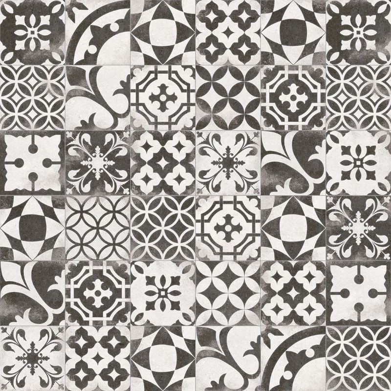 Vives Nassau Berkane Negro 20x20 płytka gresowa 165356