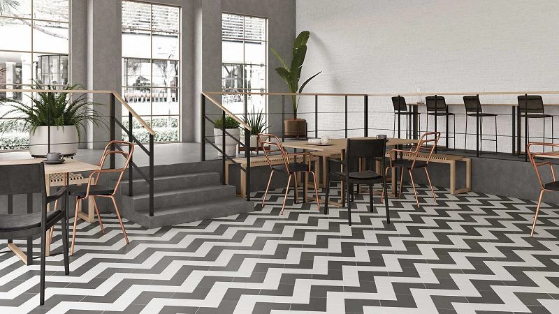 WOW Elle Floor White 18,5x18,5 płytka gresowa 165944