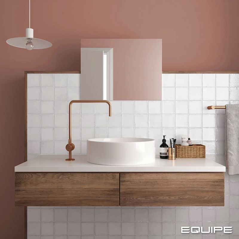 Equipe Altea White 10x10 płytki cegiełki rustykalne 126697