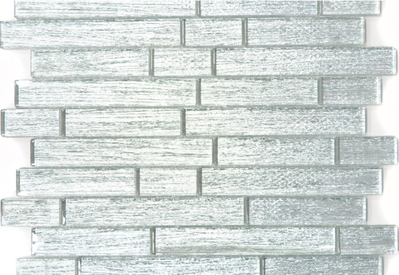 Mozaika szkło szrebrna folia Metropol MM 0333 29,8 x 30,5 84964