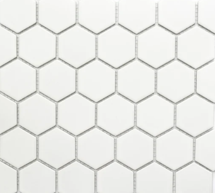 Mozaika heksagonalna biała ceramiczna Metropol MM 0091 32,5 x 28,1 73800