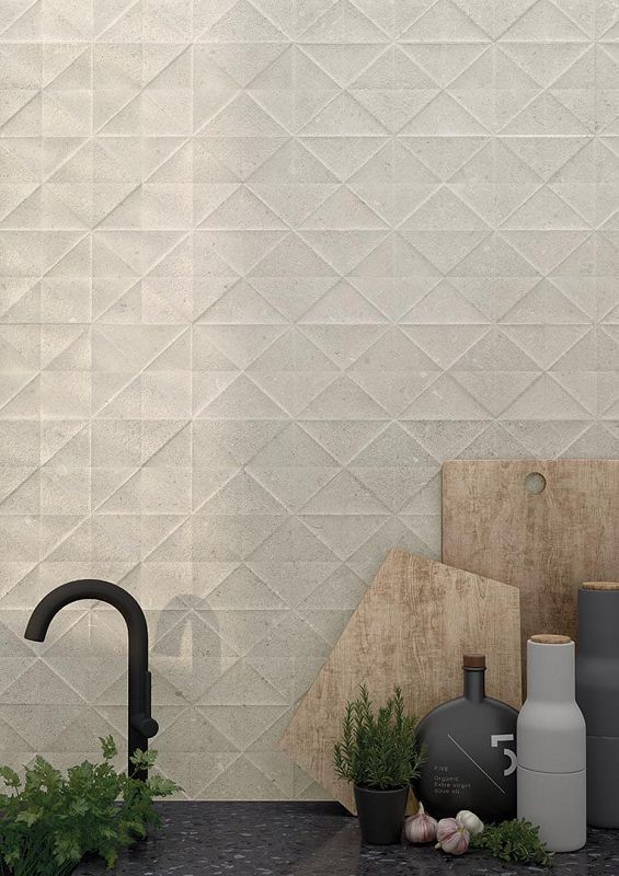 Vives Kamala Lanai-R Blanco 45x120 płytki ścienne 153590