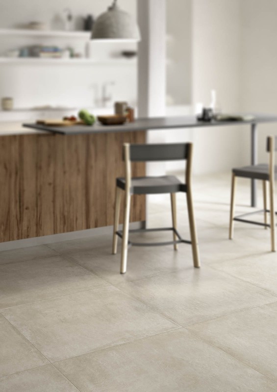 Gres beton beż przetarty Marazzi Clays Shell MLV4 60x60 11094