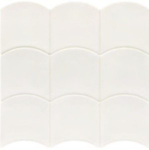 Equipe Wave White 12x12 płytki ścienne