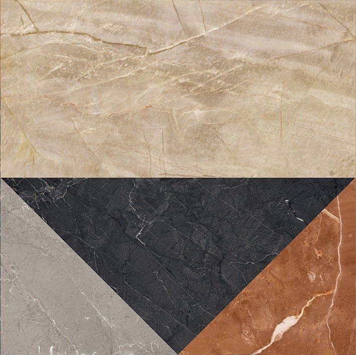 ABK Play Marble Black 20x20 płytka gresowa patchwork 107832