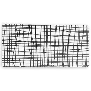 WOW Crafted Handmade Decor B&W 7,5x15 płytka ścienna