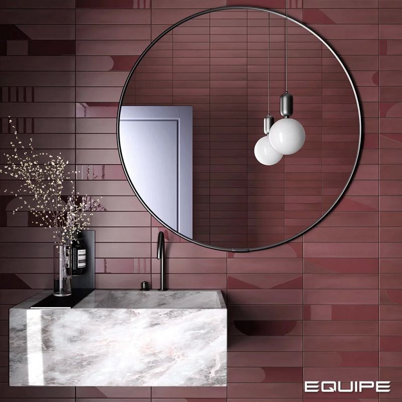 Equipe Wadi Decor Garnet 6x30 płytki cegiełki dekoracyjne 128802