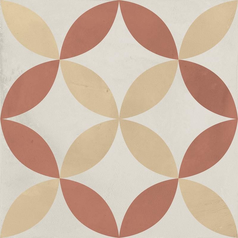 Marca Corona Terra Art Mix Tramonto/Crema 20x20 I401 płytki gresowe patchworkowe 144405
