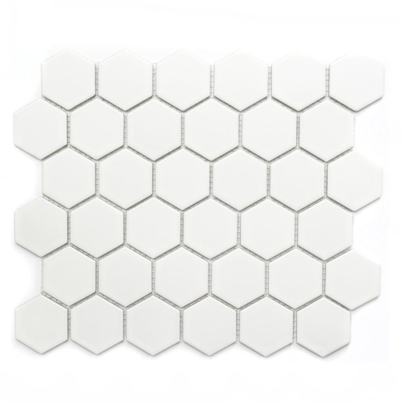 Mozaika heksagonalna biała ceramiczna Metropol MM 0091 32,5 x 28,1 102358