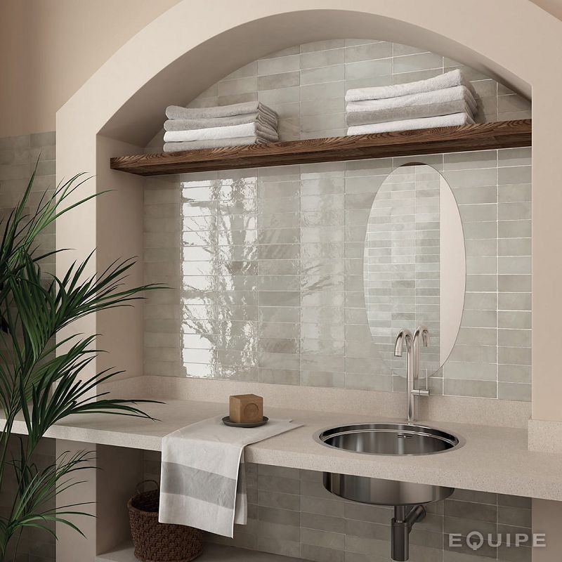 Equipe La Riviera Vert 13,2x13,2 płytka cegiełka 127875