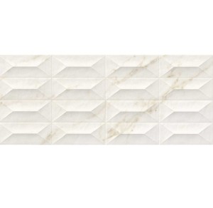 Marazzi Marbleplay Ivory Struttura Gem 3D 30x90 M4PF płytka ścienna