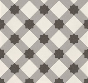 Płytki gresowe dekor kratka braz beż szary Marazzi D segni Tapeto Macro Dekor M0UC 20x20
