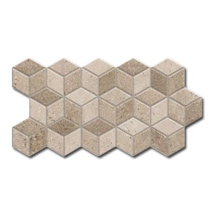 Realonda Rhombus Stone Taupe 26,5x51 płytka gresowa