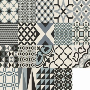 Marazzi D_Segni Decoro Mix Freddi 20x20 M0UT płytka gresowa patchwork mix