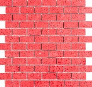 Mozaika gresowa czerwona cegiełka Metropol MM 1181 30,0 x 30,0