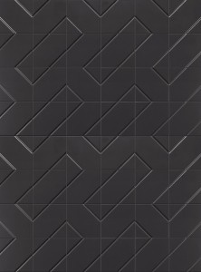 Płytki łazienkowe czarne Mainzu Zen Sen Black 15X15