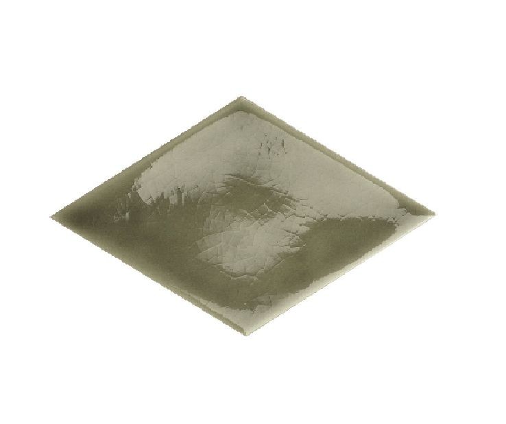 APE/Carmen Memories Trip Victorian Green Crackled 9,8x16,8 płytki ścienne romby 113610