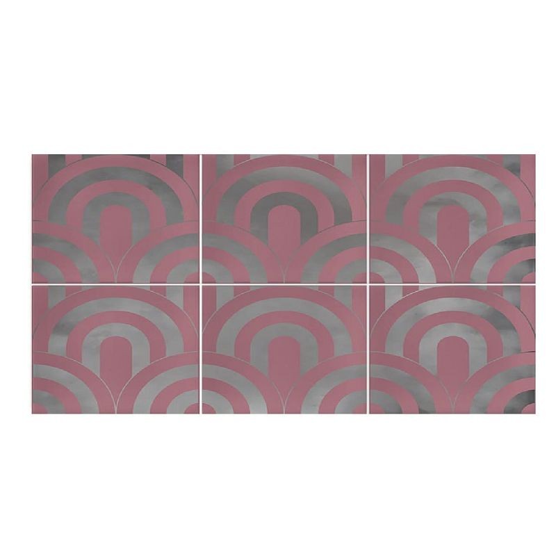 Vives Hanami Takada Marsala Plata 23x33,5 płytki ścienne 153380