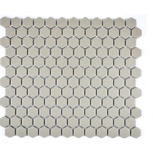 Mozaika heksagonalna monokolor szara mat Metropol MM 0866 26,0 x 30,0