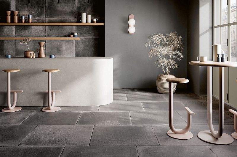 Coem English Stone Anthratyce Naturale Rettificato 60,4x60,4 EN607R płytki gresowe kamienne 161016