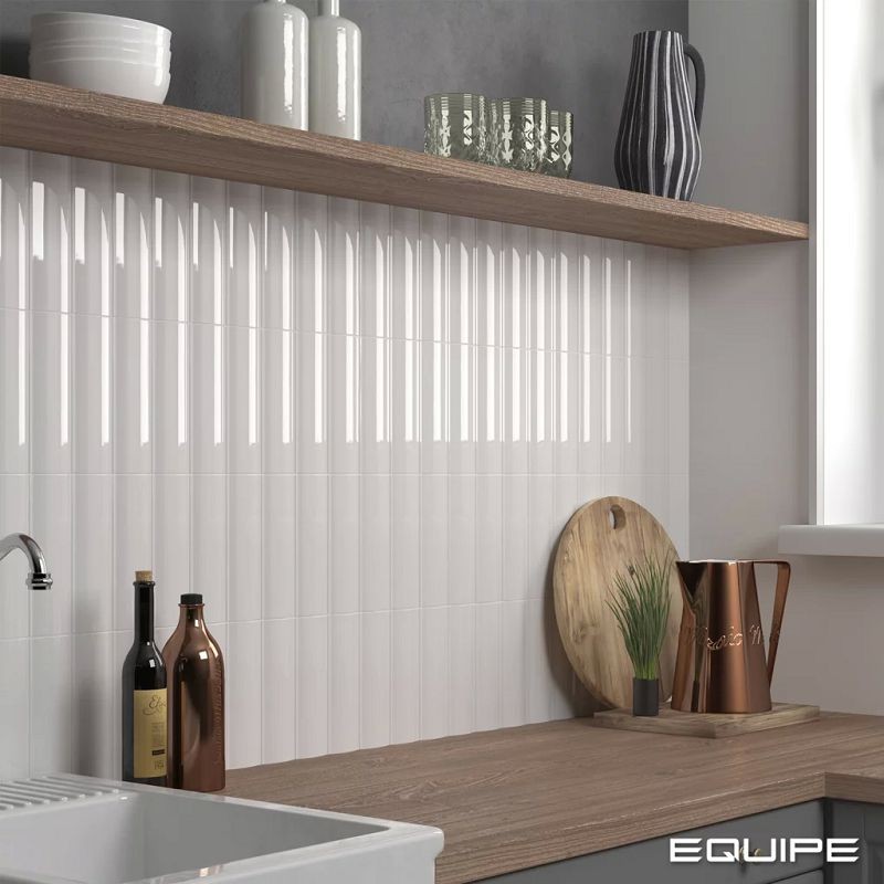 Equipe Vibe Out Gresso White 6,5x20 płytki ścienne cegiełki 128674
