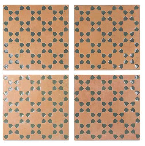 WOW Bejmat Decor Tan Olive 15x15 płytka gresowa dekoracyjna 155610