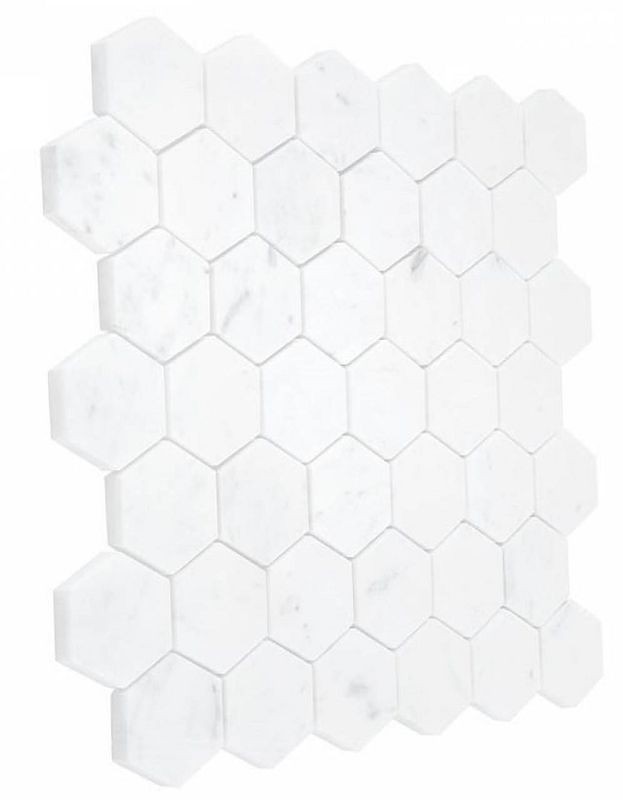 Dunin Carrara White Hexagon 48 29,8x30,2 103657