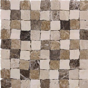 Dunin Travertine Bend Mix 32 Matt 30,5x30,5 mozaika kamienna